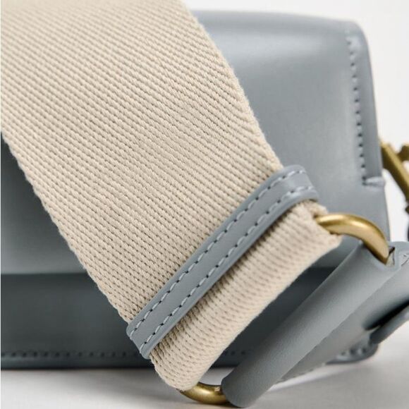 ZARA MINI CROSSBODY 2 STRAPS - Picture 5 of 11